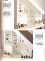 Plastic Canvas Doll House View 7