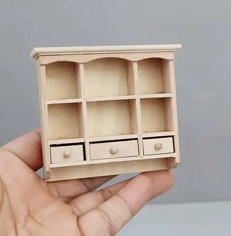 Cabinet with shelves