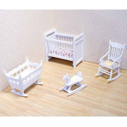 Dollhouse Nursery Set