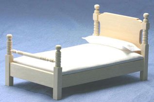 Dollhouse Unfinished Bed