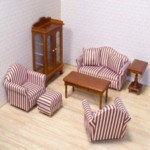 Doll House Living Room. Pick Furnishings to Excite Your Doll House Collector's Spirit