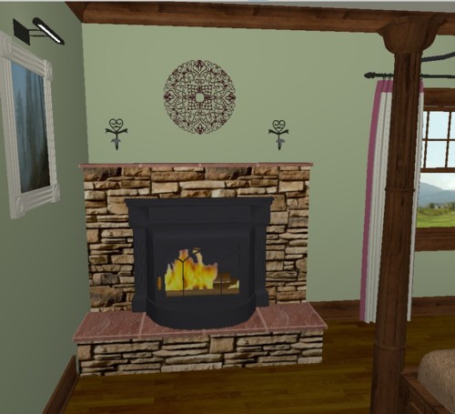 Such a cute fireplace