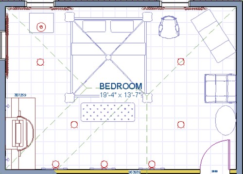 Work away in draft mode or 3D
