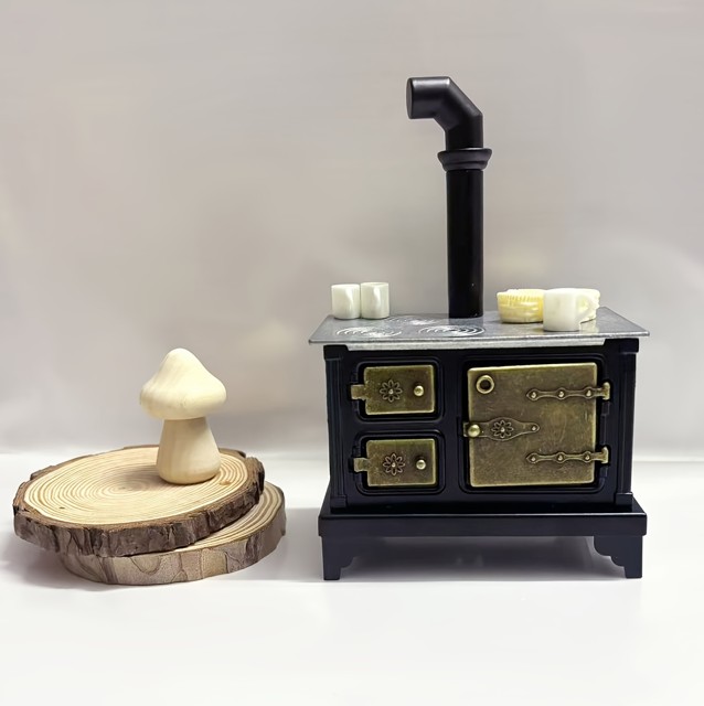 Antique iron stove
