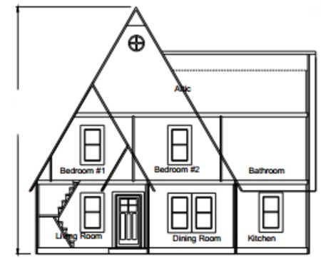 Ariella - Front Plan View