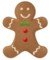 Gingerbread Man Image Pattern