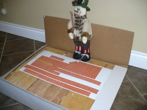 Dollhouse Kit with Snowman Helper