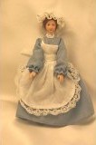 Miniature Porcelain Maid Dollhouse Miniature