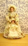 A nanny and baby for your doll house.